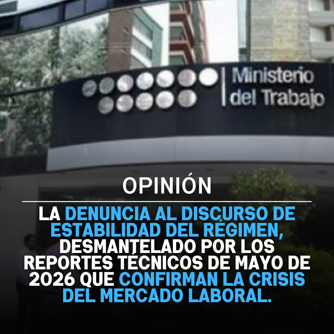 withkariri's tweet photo. Las estadísticas oficiales desmoronan el relato gubernamental. Mientras el MDT festeja su gestión, las auditorías exponen que el empleo adecuado se estancó en un bajísimo 36,6%, perpetuando la informalidad y la precarización de la fuerza laboral. #CrisisLaboralEC https://t.co/85Rj5h2qqS