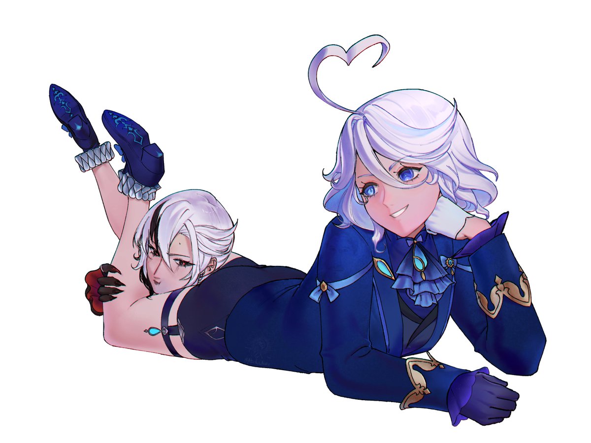 Atsuku_Naru's tweet photo. Ehehe I said I wouldn't finish it but I did
#arlefuri https://t.co/GXvkWF8Pfs