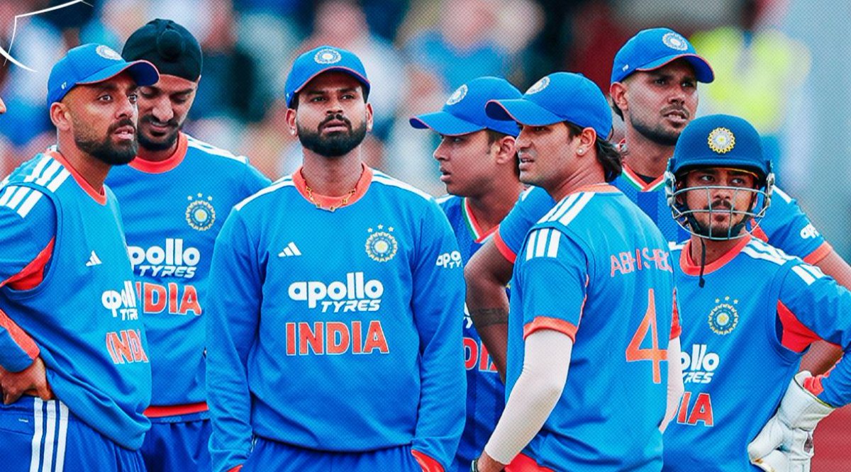 CricCrazyJohns's tweet photo. Lost vs Ireland in 1st T20 ❌ 
Lost vs Ireland in 2nd T20 ❌
Lost vs England in 2nd T20 ❌
Lost vs England in 3rd T20 ❌

FOURTH CONSECUTIVE DEFEAT FOR INDIA IN T20I 🤯

One of the lowest points in Indian T20 history. https://t.co/lNSYKuTz2x