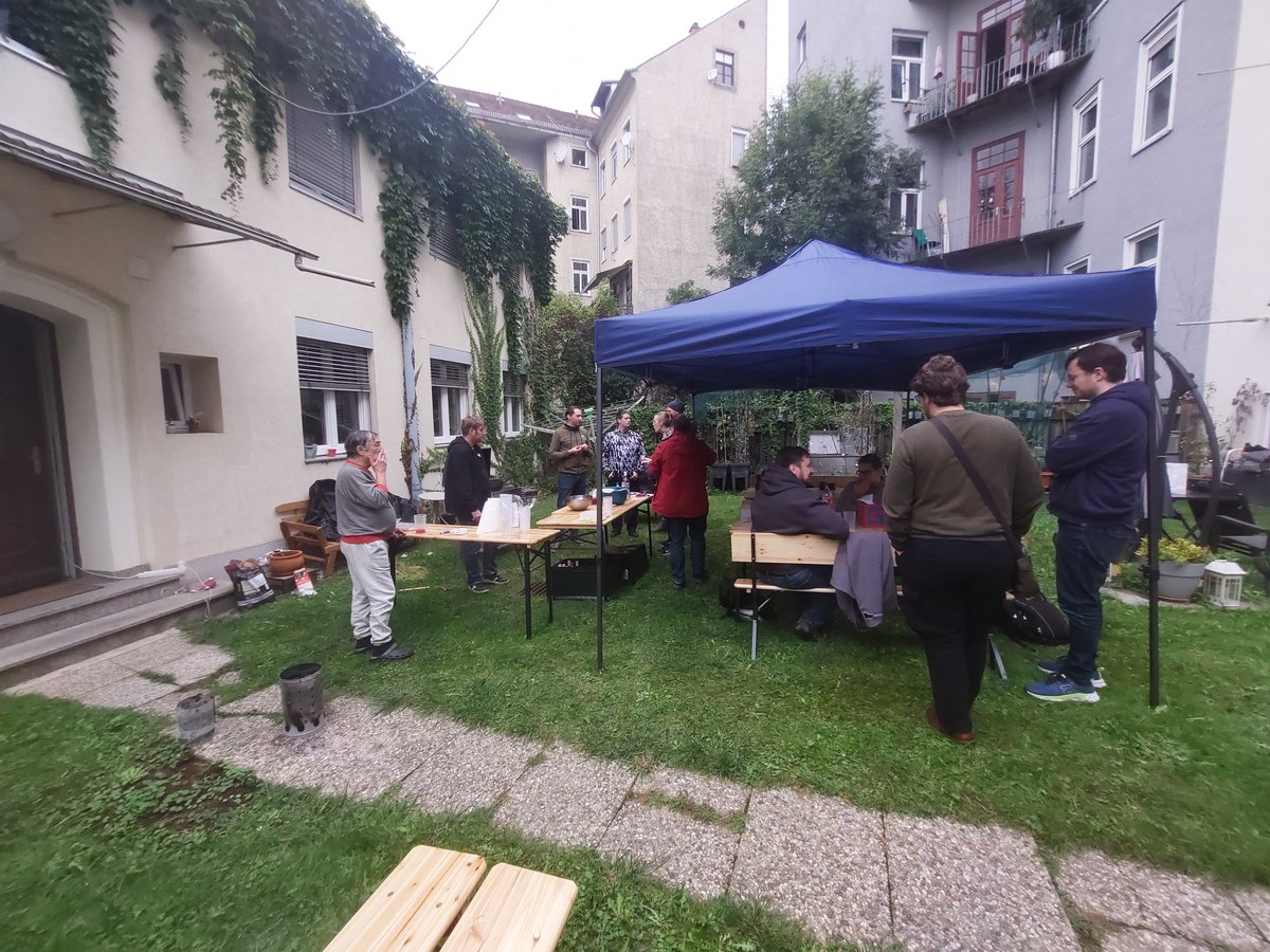 GameDevGraz's tweet photo. Thank you all for being part of this community, we are happy that we could build something that brings people together and look forward to our next irl event where we can raise the glasses to that! https://t.co/Z6cxaah9rd