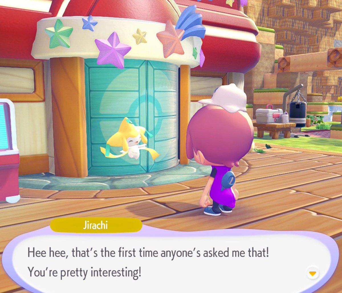 Pokemon's tweet photo. 😴zZzZZZ
Have you awakened Jirachi from its slumber in #PokemonPokopia?

Here's your reminder that the Wish Upon a Jirachi event ends on July 8, 2026, at 4:59 a.m. local time! 🌠 https://t.co/HPdwRlcRyU