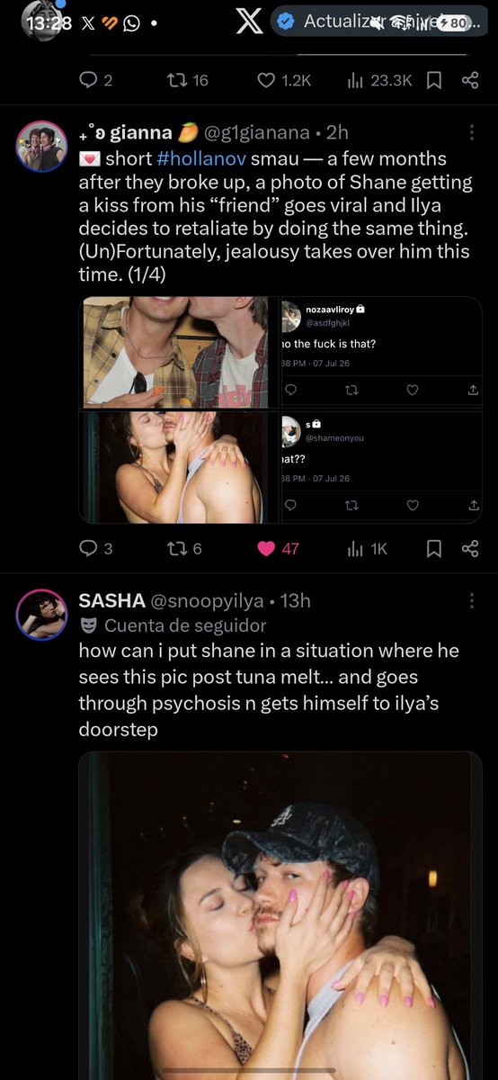 alilax__'s tweet photo. @snoopyilya amazing things are happening on this app friends and family https://t.co/9NHpmc1dFX