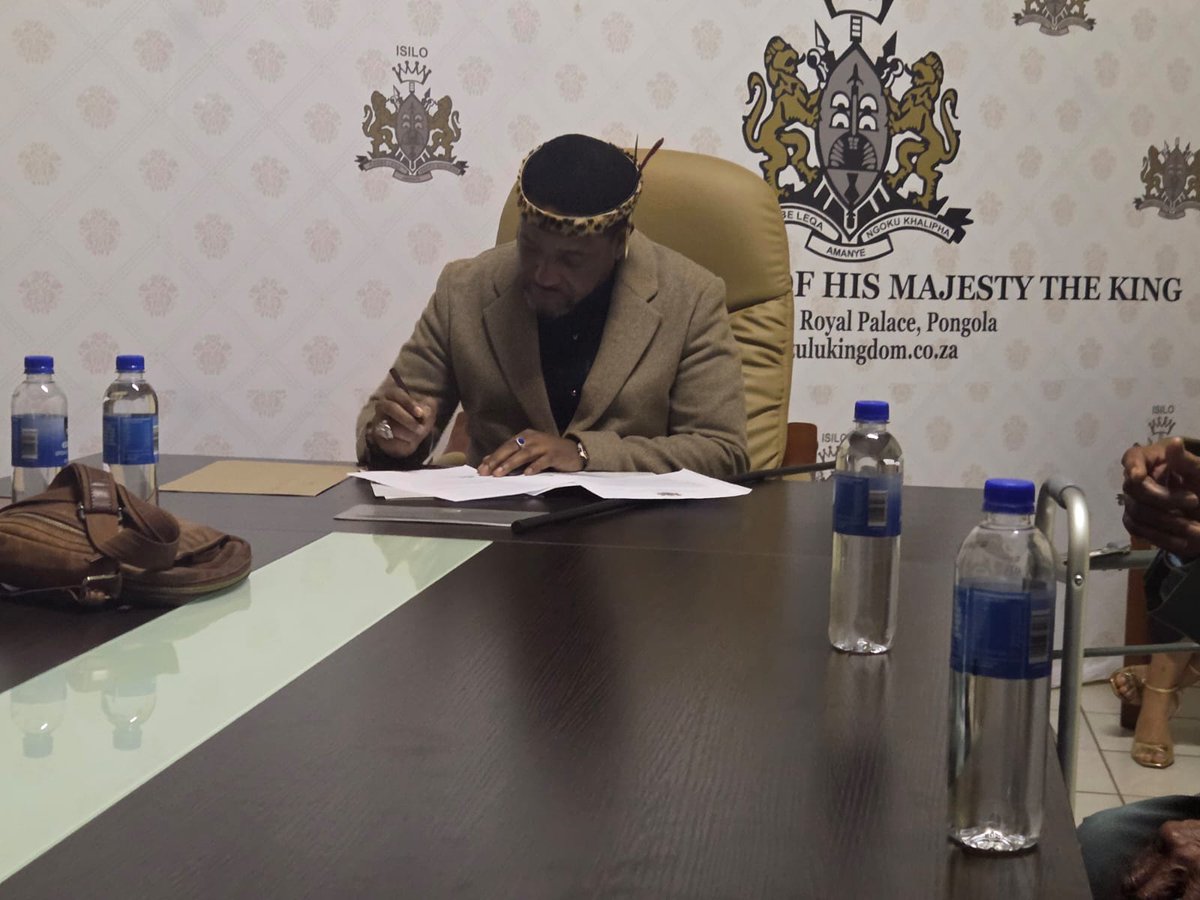 King MisuZulu Ka Zwelithini tweet media