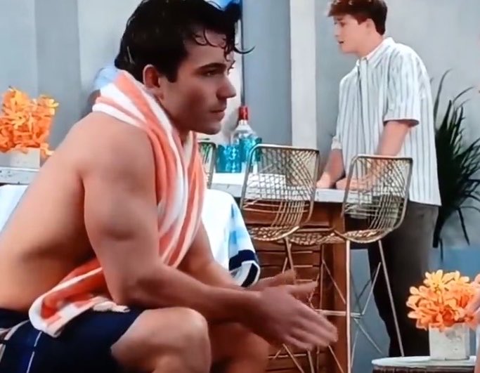 GHFan10130's tweet photo. The writers really made it a point to have Jason ask Michael to look after Danny during his absence and The fact that this is the closest we have gotten to a Michael &amp; Danny scene is absurd smh #GH https://t.co/fLQxuJODzV