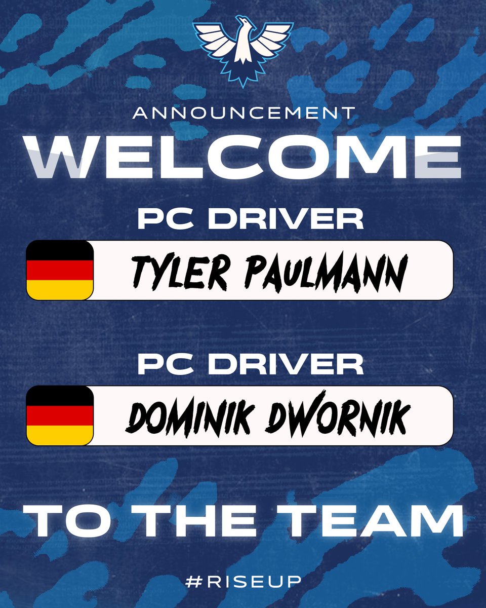 Team_IRT's tweet photo. 📝Signings | @fortnit64600612 @Tyler_f1_ 

🔹Anyone ordered some Bratwurst? 

🔹Dominik and Tyler both join to strengthen the PC side of the team💪

Welcome to IRT, Dominik and Tyler💙 https://t.co/P95e27gaaT