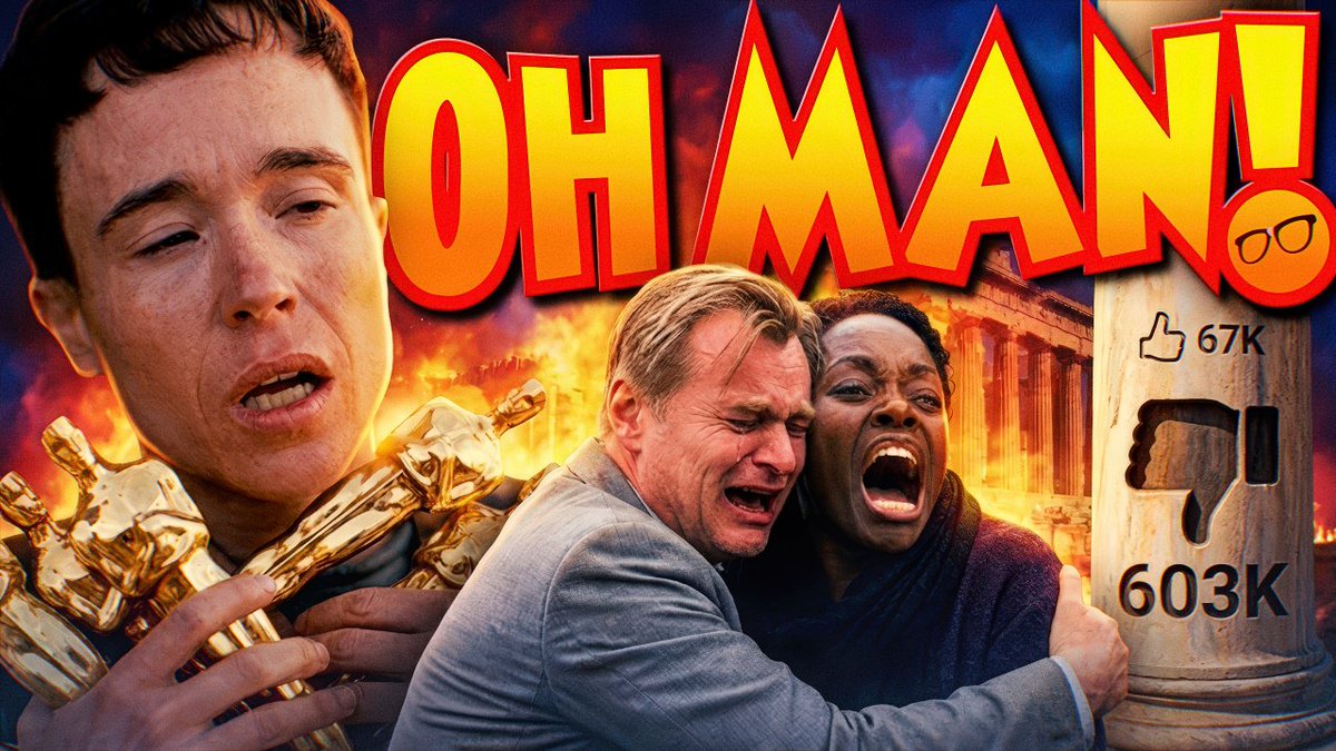 Nerdrotics's tweet photo. A ratio'ed trailer and locked replies on X for a Christopher Nolan film? WTF?

New Video:
The Odyssey Backlash Is a DISASTER - Will It FLOP?
 https://t.co/DgeuWWyNC7 https://t.co/vSGzJ7QyP8