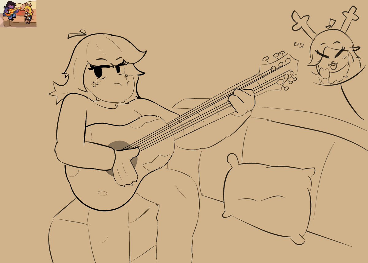 GabeGT_'s tweet photo. susan deltarune chapter 4 oh my gawd https://t.co/j7LS2zBMtS