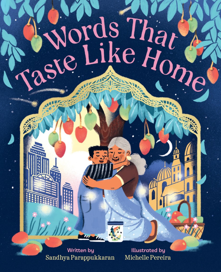 abramskids's tweet photo. From author Sandhya Parappukkaran and illustrator Michelle Pereira comes #WordsThatTasteLikeHome, a tender and endearing picture book about language, connection, and enduring love. Get your copy today! #BookBirthday https://t.co/2Umly96XOY https://t.co/YiXfg8JlqU