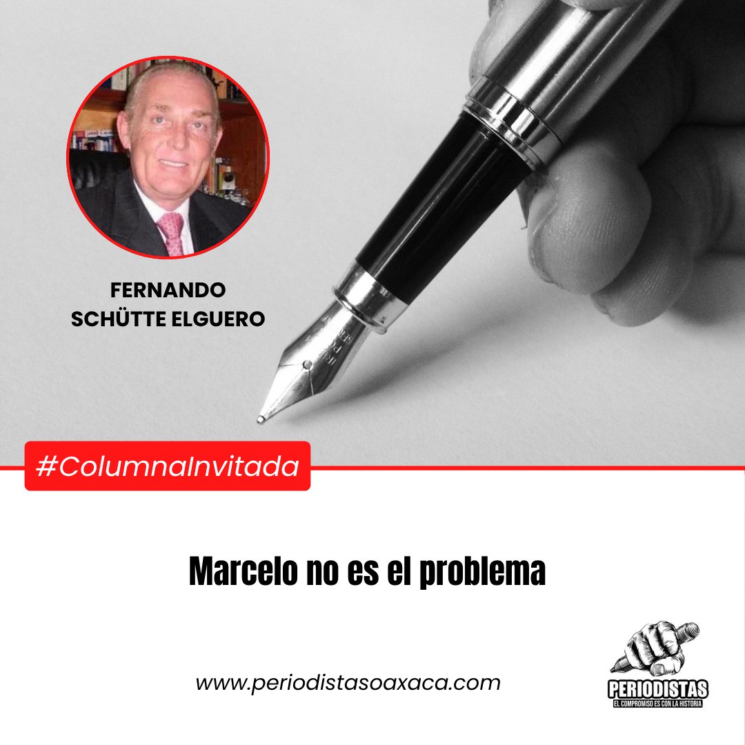 PeriodistasOax's tweet photo. #ColumnaInvitada ✍️
Marcelo no es el problema
La decisión de EE. UU. de no renovar automáticamente el T‑MEC hasta 2042 no es culpa del secretario Marcelo Ebrard, sino la falta de confianza del propio gobierno mexicano
@FSchutte
👉https://t.co/uqLHhM81yA https://t.co/Zc9LtmAlrj