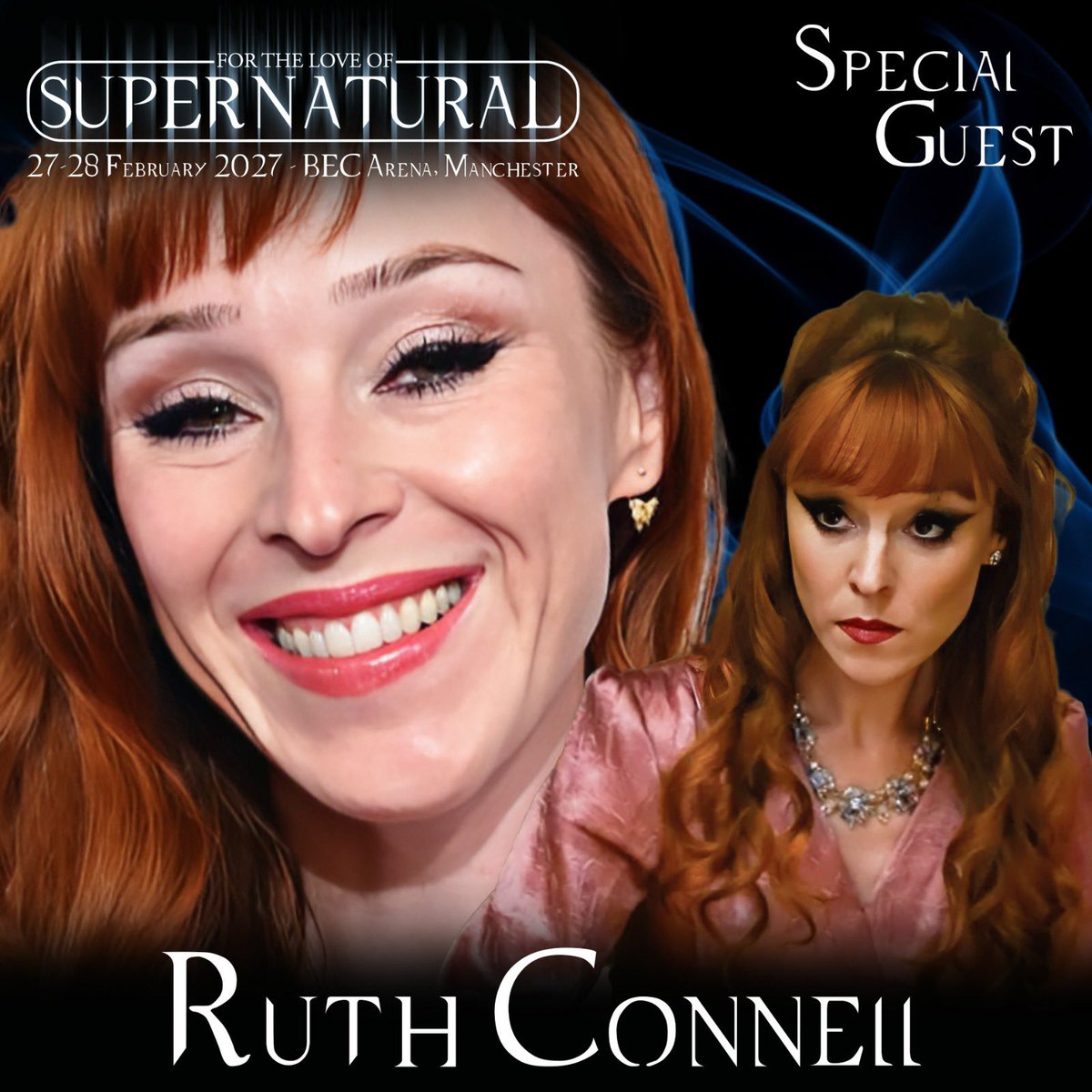 ftlospn's tweet photo. For the Love of Supernatural welcomes Ruth Connell, known for projects such as Supernatural, Dead Boy Detective, Open House, and many more.

Appearing 27-28 February!

Tickets: https://t.co/dwRH260FtU https://t.co/dPukkJYQwe