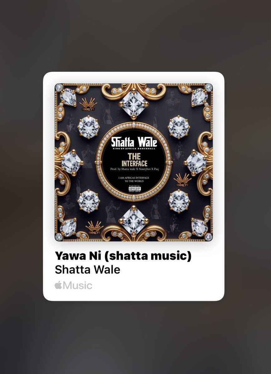 TuneStats's tweet photo. Shatta Wale’s “Yawa Ni” is the biggest gainer on Ghana Apple Music, jumping 40 spots to #25 in the last 24 hours after a snippet from its music video went viral on X. https://t.co/no96LNj6h7
