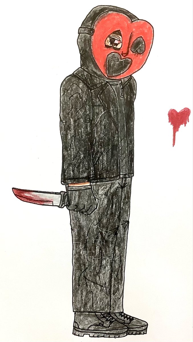 ColaCheung2010's tweet photo. The Cupid killer by @_Unkn0wingly_
#analoghorror #STUPIDCUPID #fanart #smallartist #artmoots #horror #HorrorMovie #HorrorFans #HorrorArt #slasher #mybloodyvalentine #hearteyes https://t.co/VUNczGKPQV