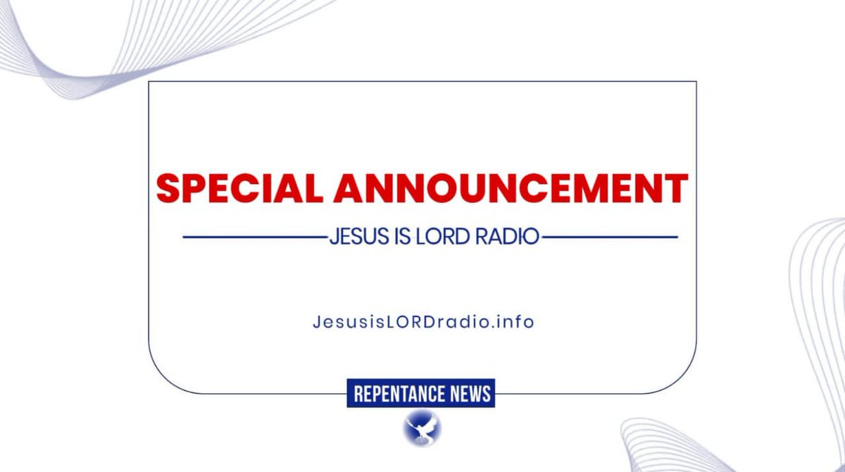 RepentanceNews's tweet photo. SPECIAL ALERT: The MEGA Prophet of the LORD, Prophet Dr. Owuor will be coming live on Jesus is LORD radio.
  
listen radio through:-
https://t.co/fHCTdN8nxf
https://t.co/nQzTLUt0OY
Terrestrially on 105.3 /105.9FM Nakuru, Kenya. https://t.co/7NvcBzGD5r