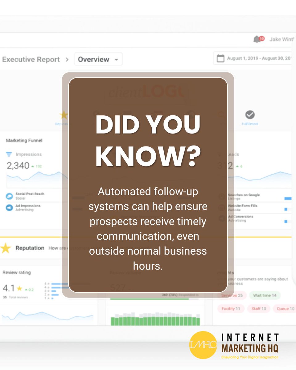 eddingtonp's tweet photo. Speed matters in today's digital marketplace. Automation helps businesses engage prospects faster, improve customer experiences, and increase conversion opportunities.

#InternetMarketingHQ #BusinessGrowth #MarketingAutomation #LeadGeneration #SmallBusiness #DigitalTransformation https://t.co/7CRg4QlUdE