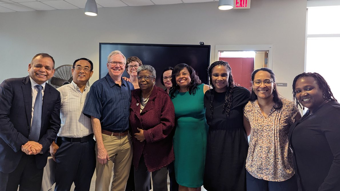 Duke_CTSI's tweet photo. Duke CTSI joined partners and community members in celebrating the career of Faye Calhoun, PhD, whose leadership at NIH and @NCCU helped advance research, mentorship, and collaboration.

🔗Read more: https://t.co/20vzIbCbwC https://t.co/cg9pJ5QLKs