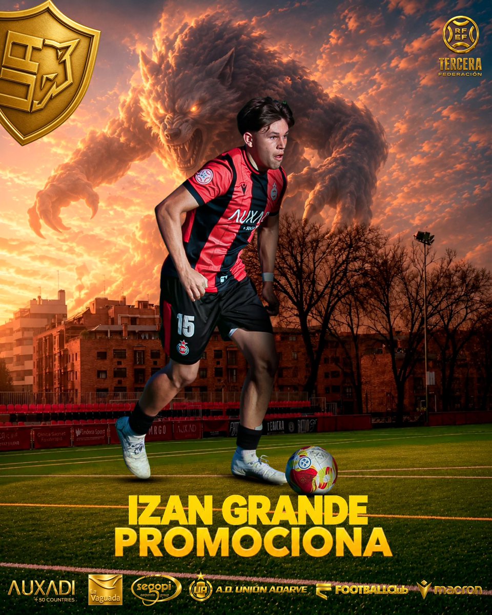 UnionAdarve's tweet photo. 😎 ¡Promocionando centrales!

📝 Izan Grande seguirá en Ganapanes, pero esta vez se vestirá con los mayores tras su gran año en División de Honor Juvenil

🐺 ¡Encantados de que te quedes! https://t.co/ZjNUvxcBOh