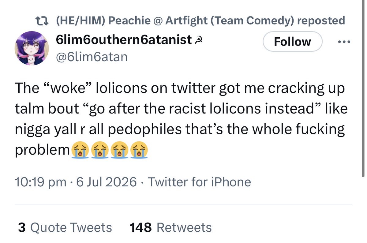 LickyLollipops's tweet photo. Yes spreading the pedo panic is more important after all! 😂 https://t.co/2jiHyAApQM