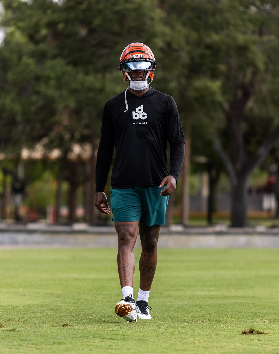 SleeperBengals's tweet photo. Ja'Marr and Tee are on the off-season grind 😤

(📸 via goldfeet on Instagram) https://t.co/eLUit5NHOZ