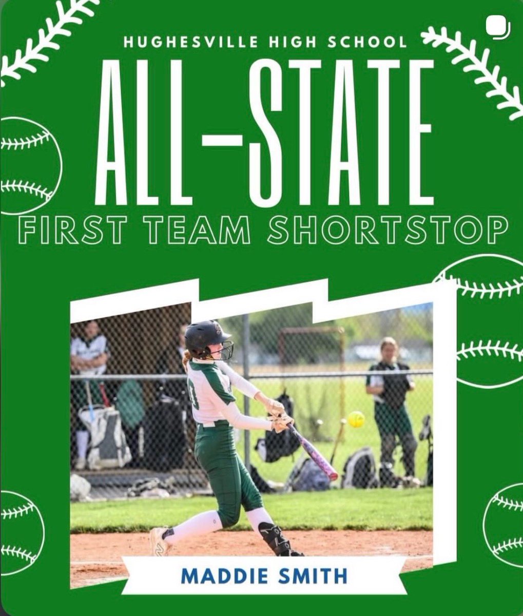 Msmith2027's tweet photo. Ended my junior year of HS 2nd team All State for basketball and 
3-peat 1st team All State for softball. Blessed to be surrounded with talented teams in both sports! https://t.co/z0mNsG2QBi