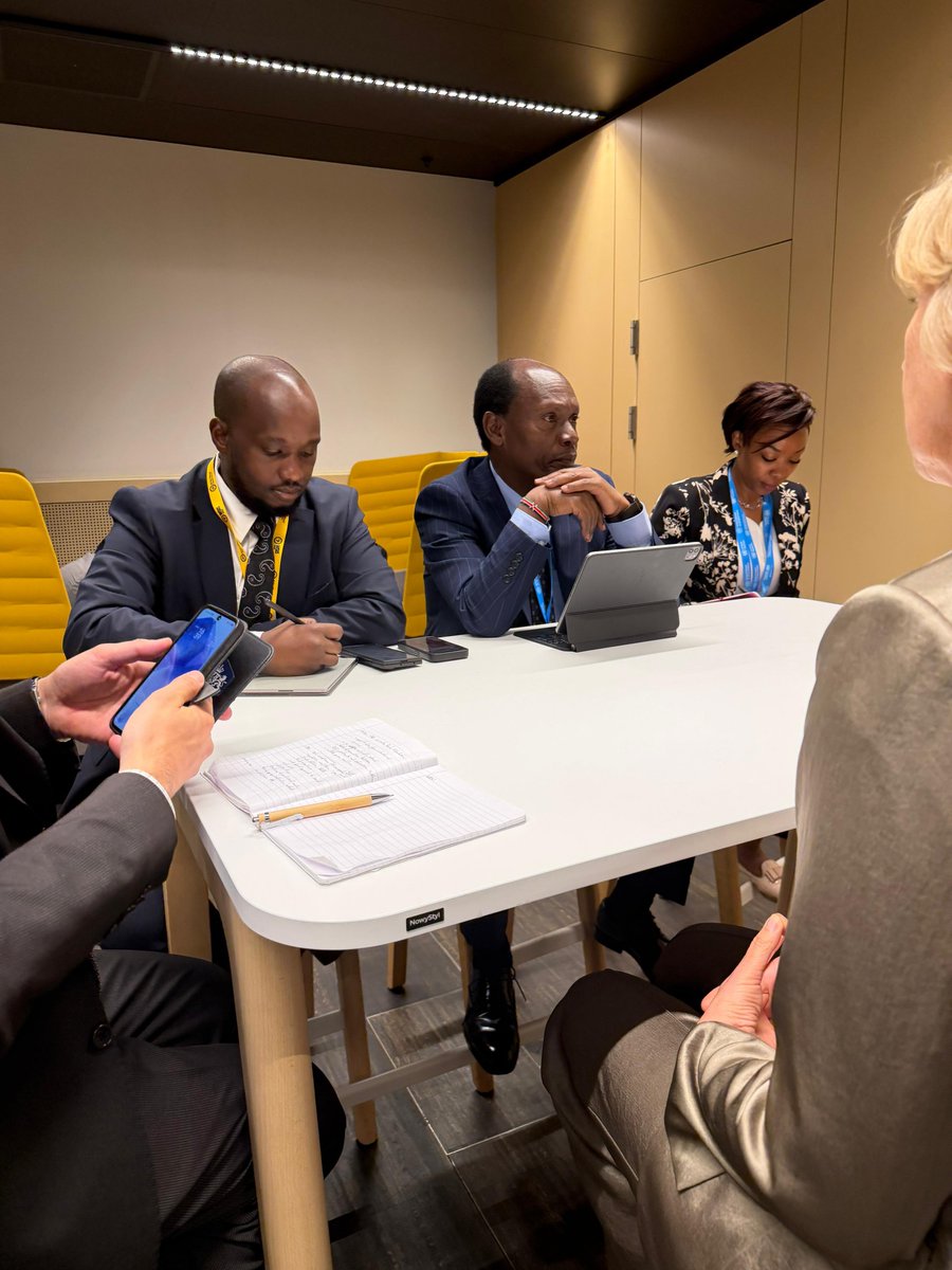 honkabogo's tweet photo. Today in Geneva, I held a productive bilateral meeting with the delegation of the Kingdom of the Netherlands on artificial intelligence, child online safety and digital infrastructure.
We agreed that the time for signing agreements that sit on shelves is over. Our shared focus now is execution: moving from Memoranda of Understanding to concrete, measurable implementation.
Our discussions covered protecting children online, including empowering parents and educators and exploring a minimum age for social media use. We also exchanged views on responsible AI, from drought prediction and agriculture to the energy demands of data centres, and on Kenya's digital agenda: expanding our fibre backbone from 47,000 km towards 100,000 km, establishing digital hubs in all 1,450 wards, and growing the digital economy beyond its current 8.5 per cent of GDP.
I have invited our Dutch partners to Nairobi to deepen this cooperation, including support for green data centres and regional compute capacity.
Kenya and the Netherlands share a conviction that AI must work for people, starting with our children.