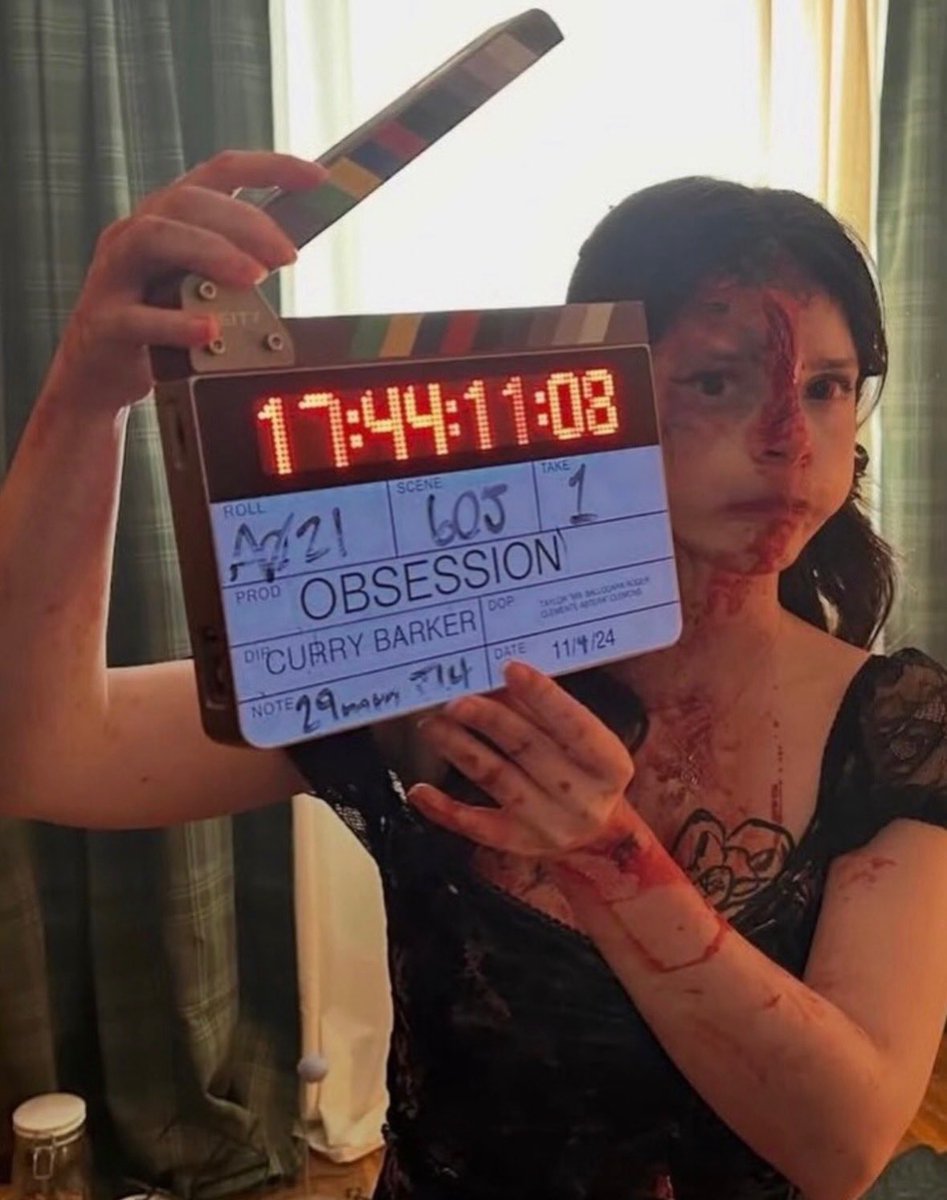 SpookyFilmz's tweet photo. My diva in blood 🖤 https://t.co/UlPKlzGuMy