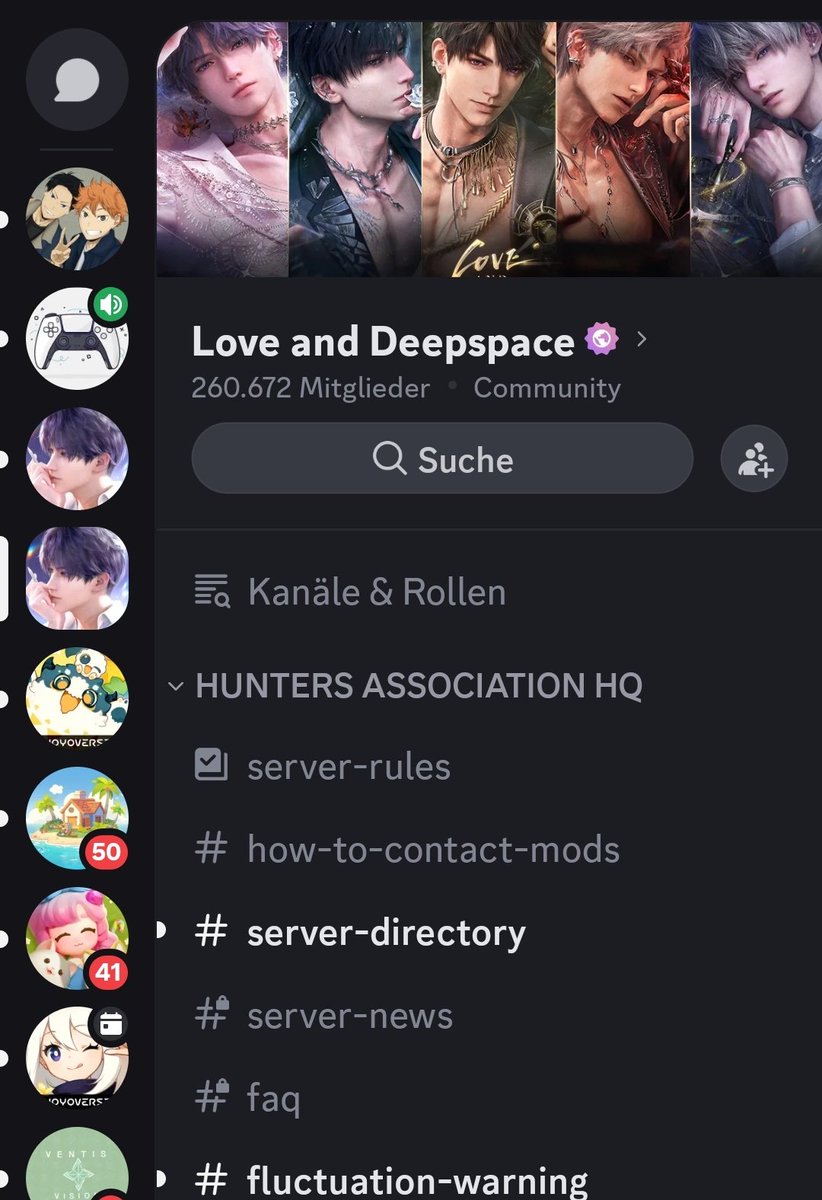 Rumizayne's tweet photo. The official LAD's-Discord account just added Valko. They haven't removed him. However, the banner has been changed. 😩💚 https://t.co/n0Mr1dxDQ1