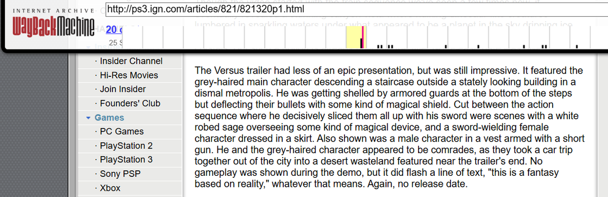ScepticVersus's tweet photo. Interesting. To support the phone-filmed sequence of the Closed Megatheater, IGN's trailers impressions confirm that Stella first appeared in a TGS 2007 trailer and not in the August 2008 official trailer.

The editing of the 2 trailers seem different. https://t.co/Ruty0FbfFP