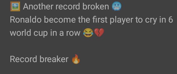 CeoAllhotCrypto's tweet photo. Probably 6 #Cry in a Row 🐐
#Crowlando 🐐
But he's still the #Goat of Ara* #Alnasr https://t.co/uzLKLP6Ocr