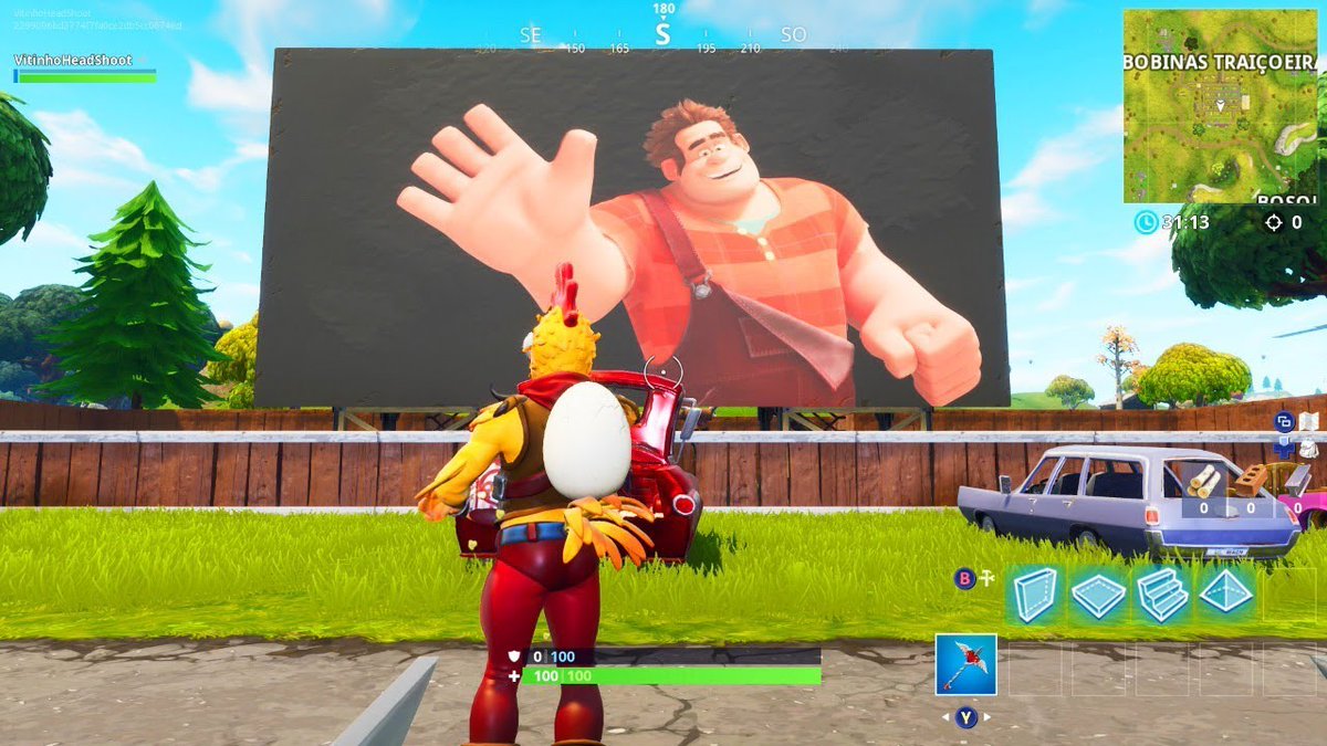 EsquecidosFn's tweet photo. Fortnite x Detona Ralph https://t.co/6eRZW6ykn8