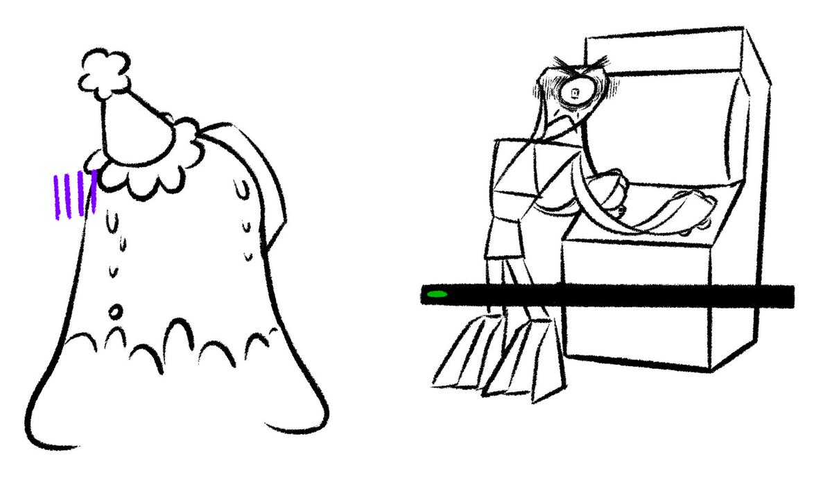 MatPat145's tweet photo. Been meaning to share this stupid comic I made involving two of my current hyperfixations

I should do more of these it's dumb fun

#digitalart #gameoverse #FUNHOUSE #funhouseroblox #fanartㅤㅤㅤㅤ https://t.co/WrlG7dJAWM
