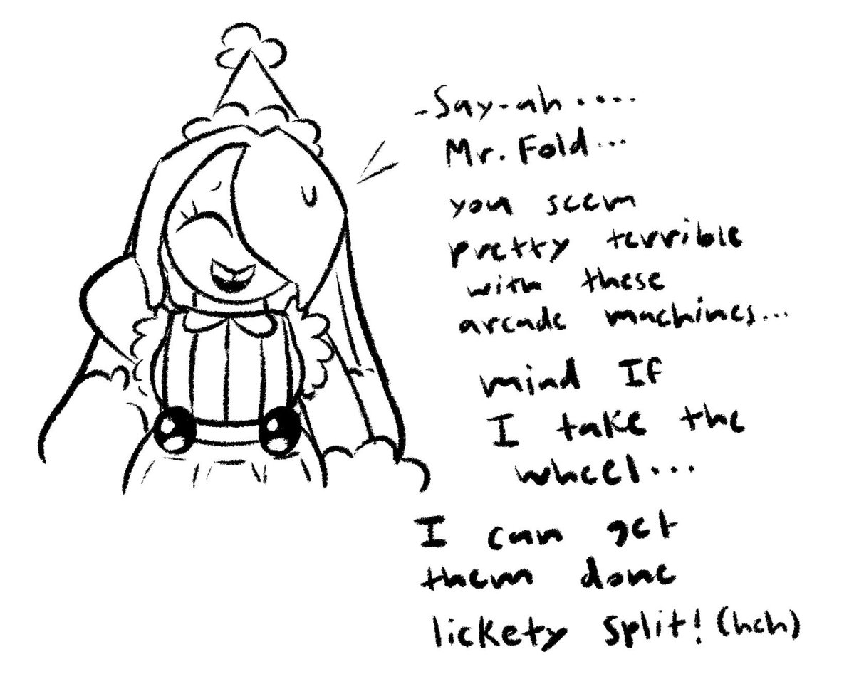 MatPat145's tweet photo. Been meaning to share this stupid comic I made involving two of my current hyperfixations

I should do more of these it's dumb fun

#digitalart #gameoverse #FUNHOUSE #funhouseroblox #fanartㅤㅤㅤㅤ https://t.co/WrlG7dJAWM