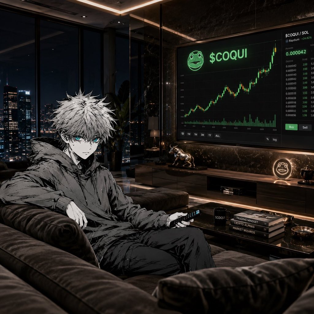 SERBullishChadX's tweet photo. GN, $COQUI fam. 🐸🌙

Charts can sleep, but the community never loses its spirit. 😄

Rest up, recharge, and let's keep building together tomorrow. One step at a time. 💚

#COQUI https://t.co/seUL7w6eUR