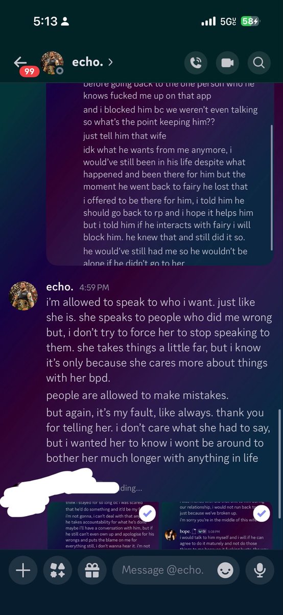 NurturedByHell's tweet photo. https://t.co/IwJaqGHqbG

so the person who has been doing all of this to me is @StarToGazeOn/@BurberryToGold/@OhSoAbsolute/@BloodByHonor. i haven’t spoken to him in weeks, and he reached out to a friend of mine to pass a message on to me where he once again alludes to harming » https://t.co/mEiHItXsBm