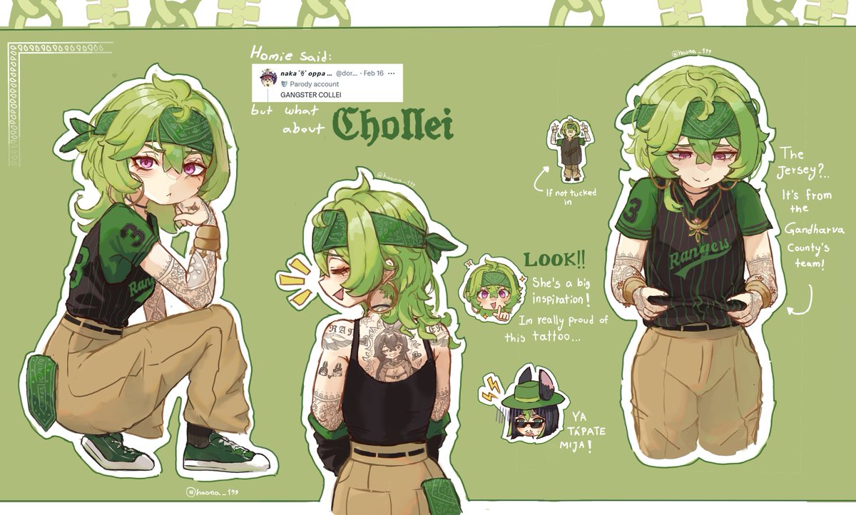 haoma_199's tweet photo. Chollei 

Based on a suggestion i found funny to draw jsjs
#Collei #Genshinfanart https://t.co/CfPhAicq9m
