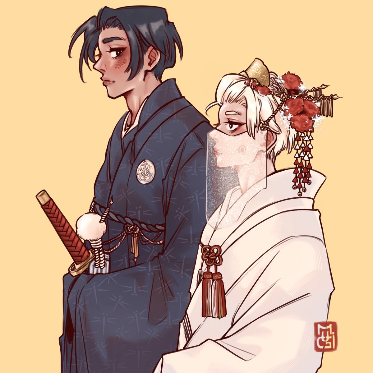 mugi_sktch's tweet photo. babe, there's something broken about this
but I might be hoping about this
oh, what a sin

@ottoge2026 #ottg26sfw day 6 prompt: arranged marriage/royalty 💍🪭
#inuokko #ottoge #乙棘 https://t.co/gJaGGDqy7B