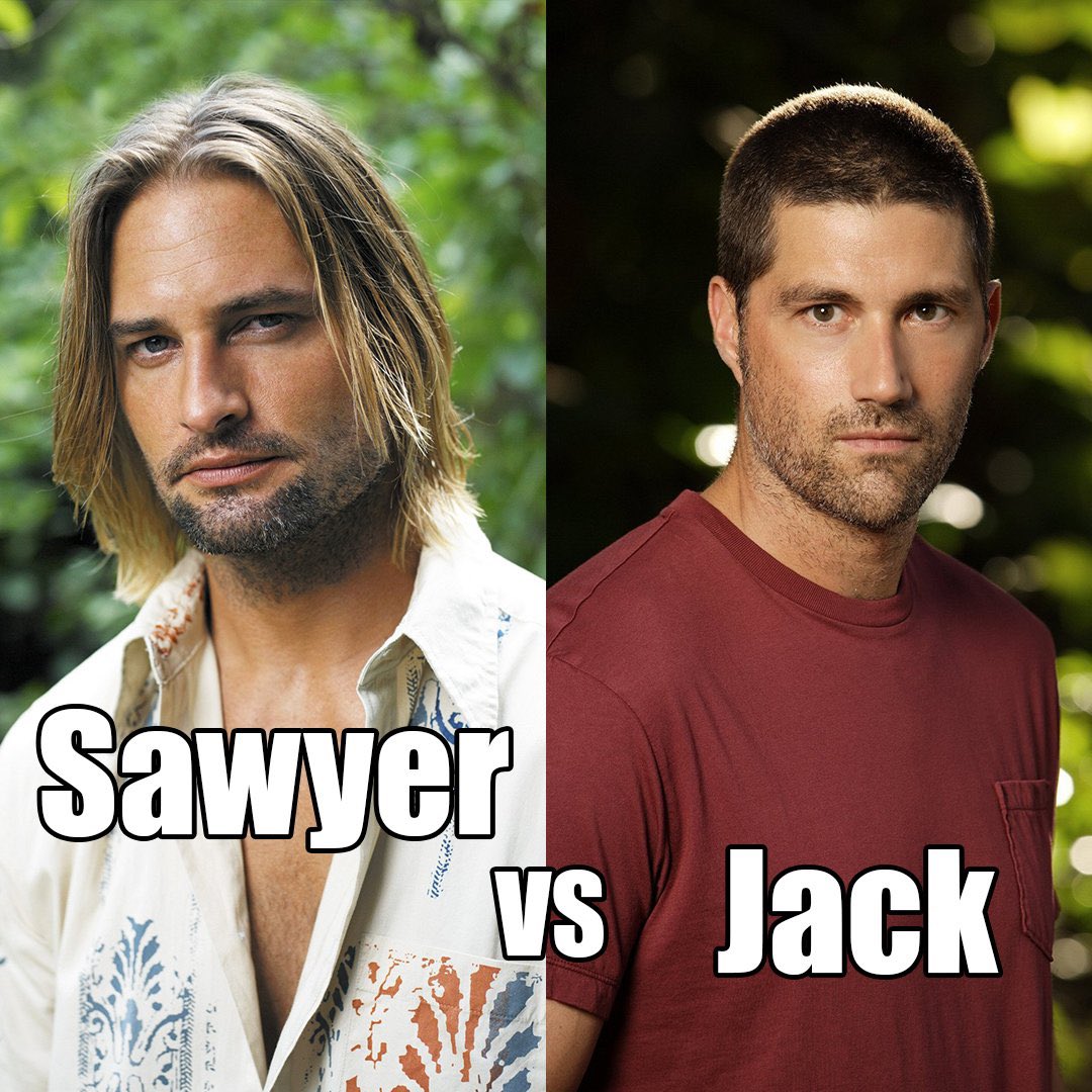 TheLOSTworld_'s tweet photo. Sawyer or Jack? https://t.co/RYnnzSbtHm