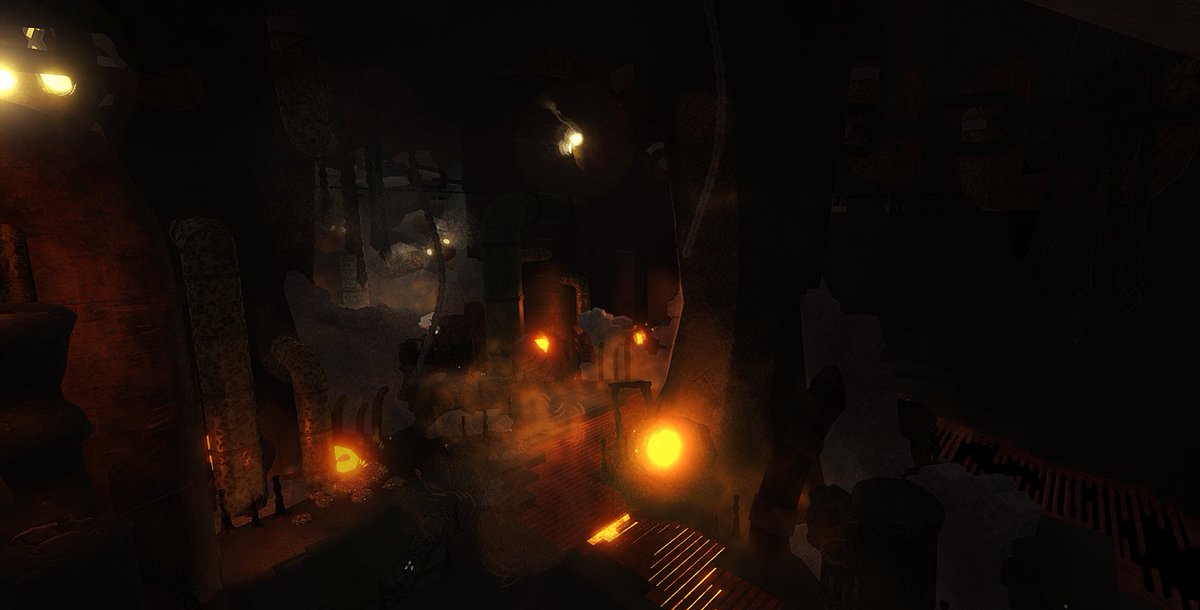 Deepwoken's tweet photo. A glimpse into what might lurk just beneath Lumen's surface...

Expedition into the myriad caverns below in the Across the Boundary Update, coming soon. https://t.co/PBel7JeOMA