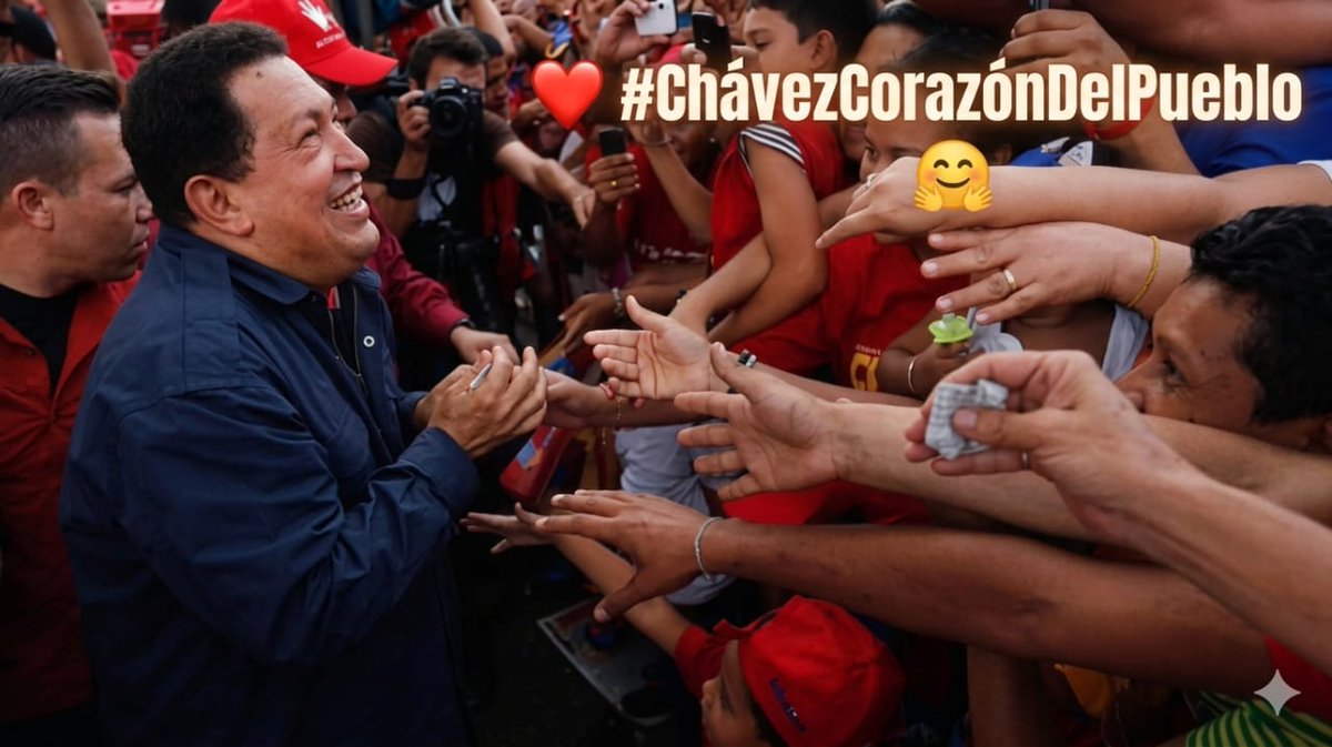 dpiloncita's tweet photo. @Paolita_1902 El amor de Chávez por el pueblo nos da la fuerza para defender su obra maestra: La Revolución Bolivariana Permanente. Nosotros tenemos la razón, y en justicia: Venceremos ‼️ https://t.co/otrEDZUZvA