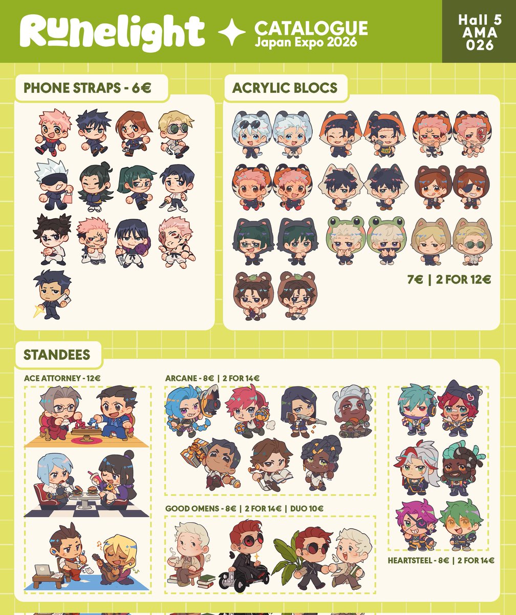 fool_rith's tweet photo. ✨️🇨🇵 JAPAN EXPO Paris Catalogue✨️
I will be at Japan Expo this weekend and here's the catalogue! Come by if you have a chance! ✨️

📍Hall 5 booth AMA026 https://t.co/OF3fFiwH9w