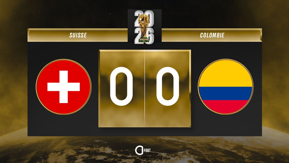 ActuFoot_'s tweet photo. ⏱️ C'EST PARTI POUR CE DERNIER HUITIÈME DE FINALE ! 🔥

SUISSE 🇨🇭  ⚡️  🇨🇴 COLOMBIE https://t.co/Ed3ZYADqVi