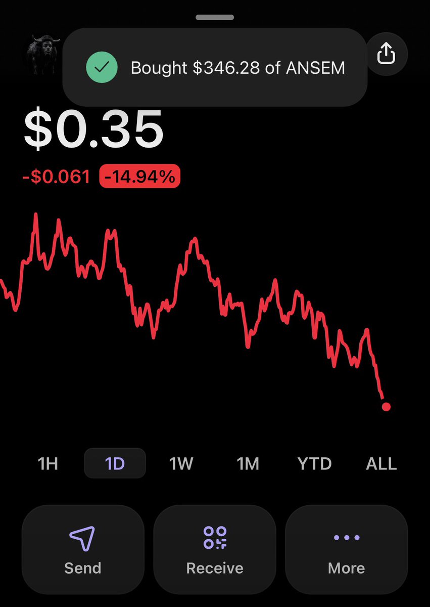 SolSammi's tweet photo. daily DCA on solana:9cRCn9rGT8V2imeM2BaKs13yhMEais3ruM3rPvTGpump 

very high chance we won't ever see this price range again after today

come back to this https://t.co/rcSl3uEJvm