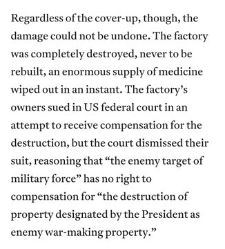 Bill_Owen's tweet photo. @samhusseini We all remember what Clinton did to Kosovo. But who remembers the #Sudan and the #alshifa pharma plant he destroyed to distract from the Lewinsky hearings? https://t.co/qhoCnd3fYZ