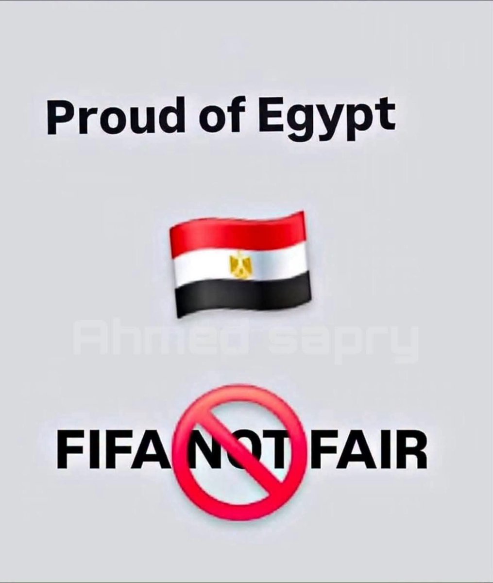 mido21071620's tweet photo. #مصر_الارجنتين
FIFA World Cup You are the real corruption among us. You prioritize money above all else and don't care about the suffering of the African teams. All that matters to you is money; you seek it constantly and strive for it. You are the very embodiment of the word. https://t.co/8bpxdw8XiW