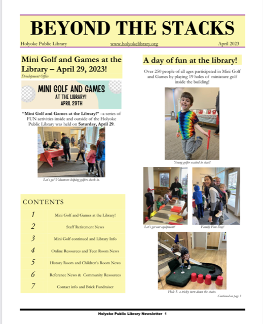 HolyokeLibrary's tweet photo. 🌺Summer News from the Holyoke Library - https://t.co/59h4GRPoA4 https://t.co/gFv2DOoZTp