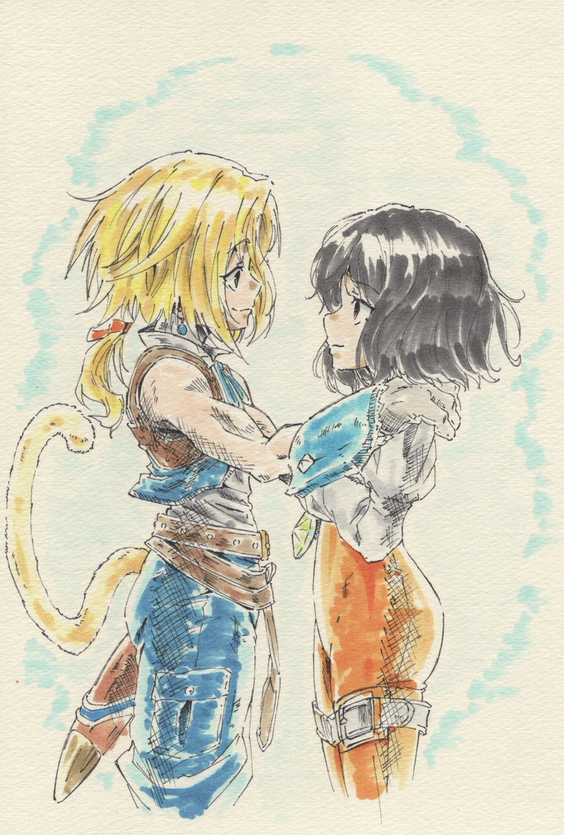 Karaquri_H04's tweet photo. 過去絵ですが、ファイナルファンタジー９
26周年おめでとうございます㊗️🪄
#FF9_26周年
#FF9_26th https://t.co/dlfNksLvsw
