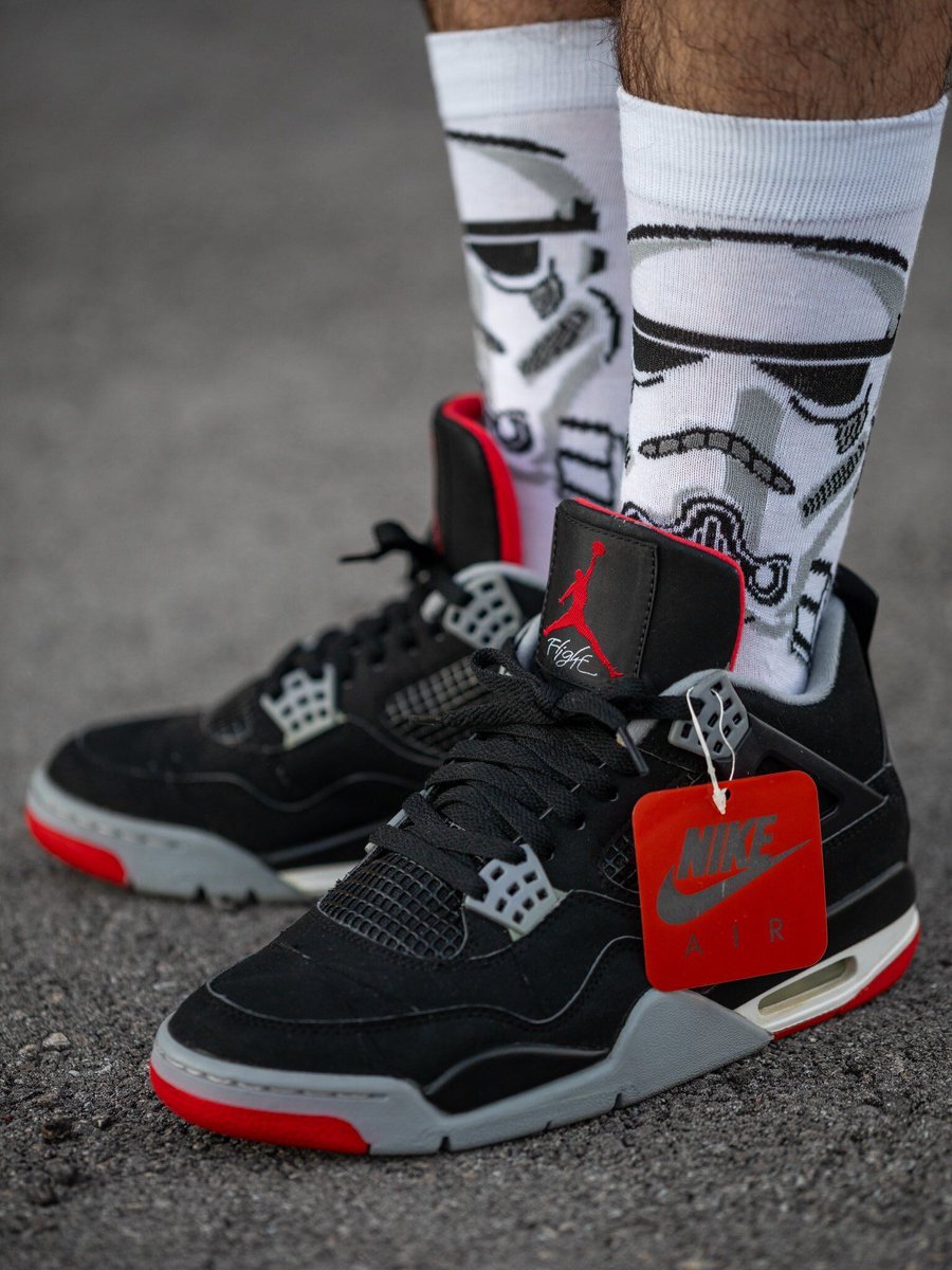 JustFreshKicks's tweet photo. Air Jordan 4 Retro "Bred" 🌹

• November 28th
• MJ Face Box
• True to OG
• $230 https://t.co/BcjWxkchN8