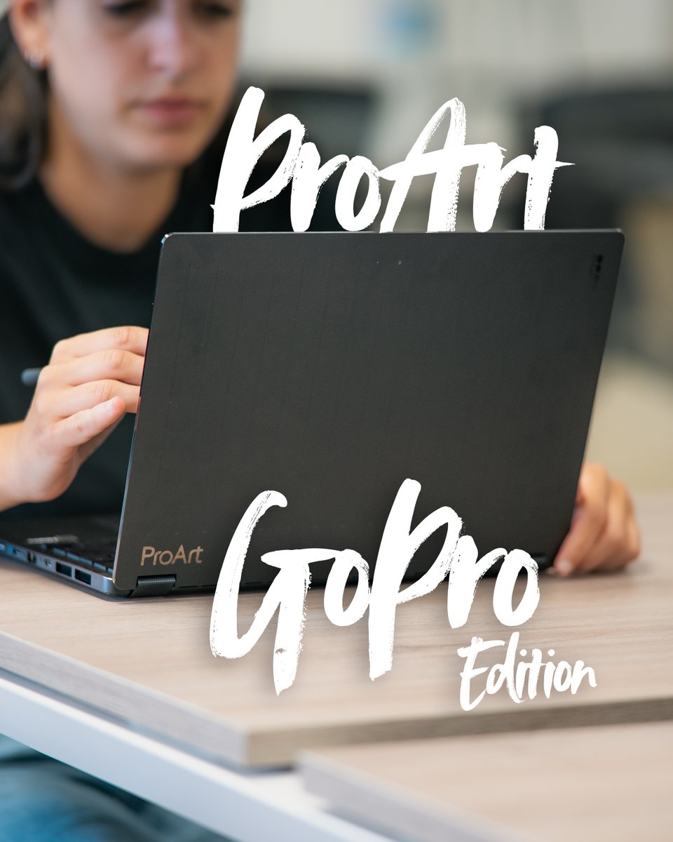 UrbanTecno's tweet photo. Lo que mola tener un portátil 2 en 1 😮💨🖌️ Simplemente ✨ASUS ProArt GoPro Edition✨ #ASUS #ProArt #GoPro
¿Qué os parece? https://t.co/rBuDx36K6e