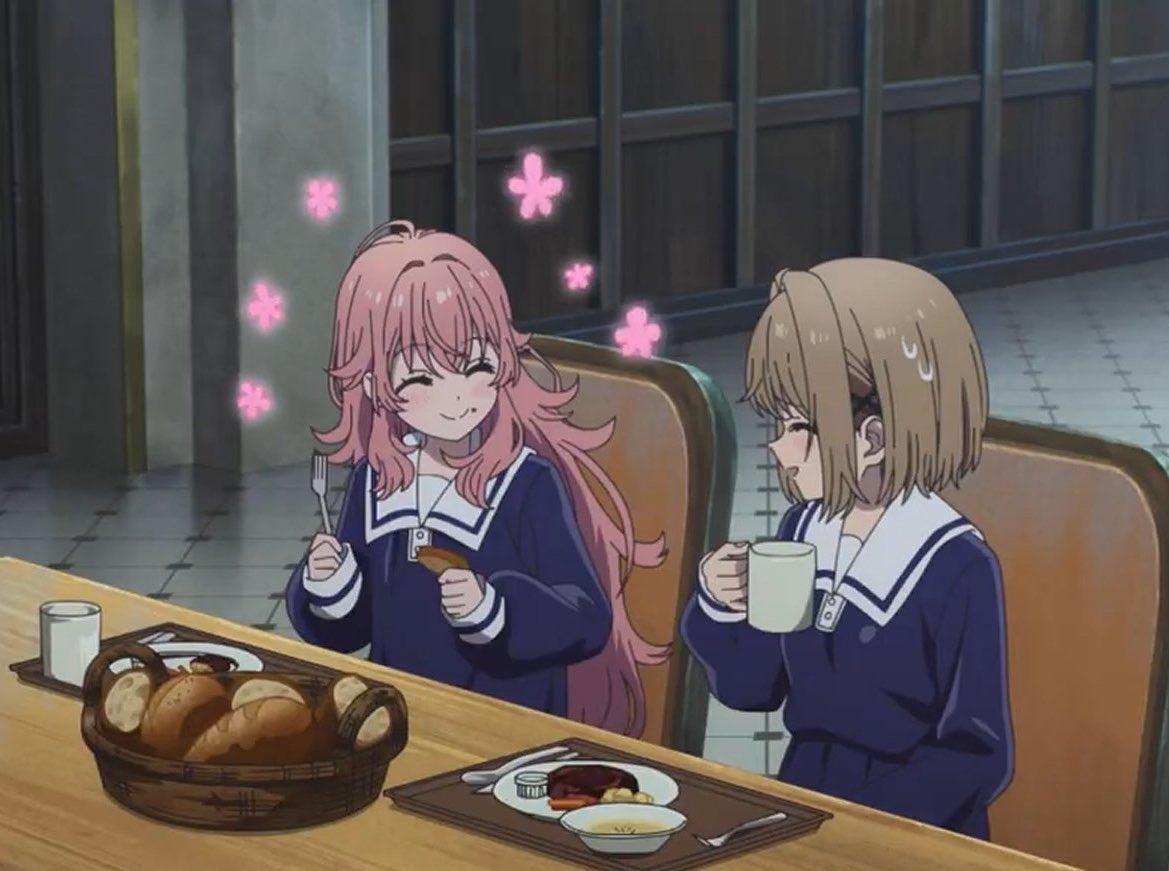 NotReallyOce's tweet photo. i really loved the first episode of kimishinu ♡

i really hope the season will stay this good because i’m really so excited to see more .. it make me happy to see that we can have yuri with a great quality recently .. AND OMG MIMI &amp; SHEENA ARE SO ADORABLE AND OMG SEIRAN &amp; ARI ♡ https://t.co/f30k4qo2Uc
