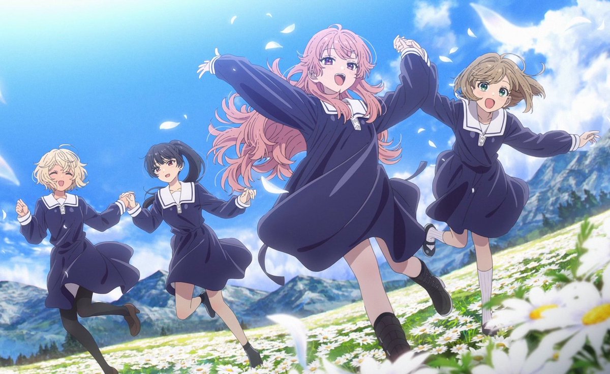 NotReallyOce's tweet photo. i really loved the first episode of kimishinu ♡

i really hope the season will stay this good because i’m really so excited to see more .. it make me happy to see that we can have yuri with a great quality recently .. AND OMG MIMI &amp; SHEENA ARE SO ADORABLE AND OMG SEIRAN &amp; ARI ♡ https://t.co/f30k4qo2Uc