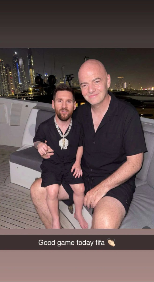 hazem3omran's tweet photo. What a disgrace. The entire football world should be ashamed of what happened. It feels like this whole scandal was orchestrated to favor Messi. https://t.co/CFXUpOH3AP